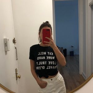 Wildfox Eat well tee